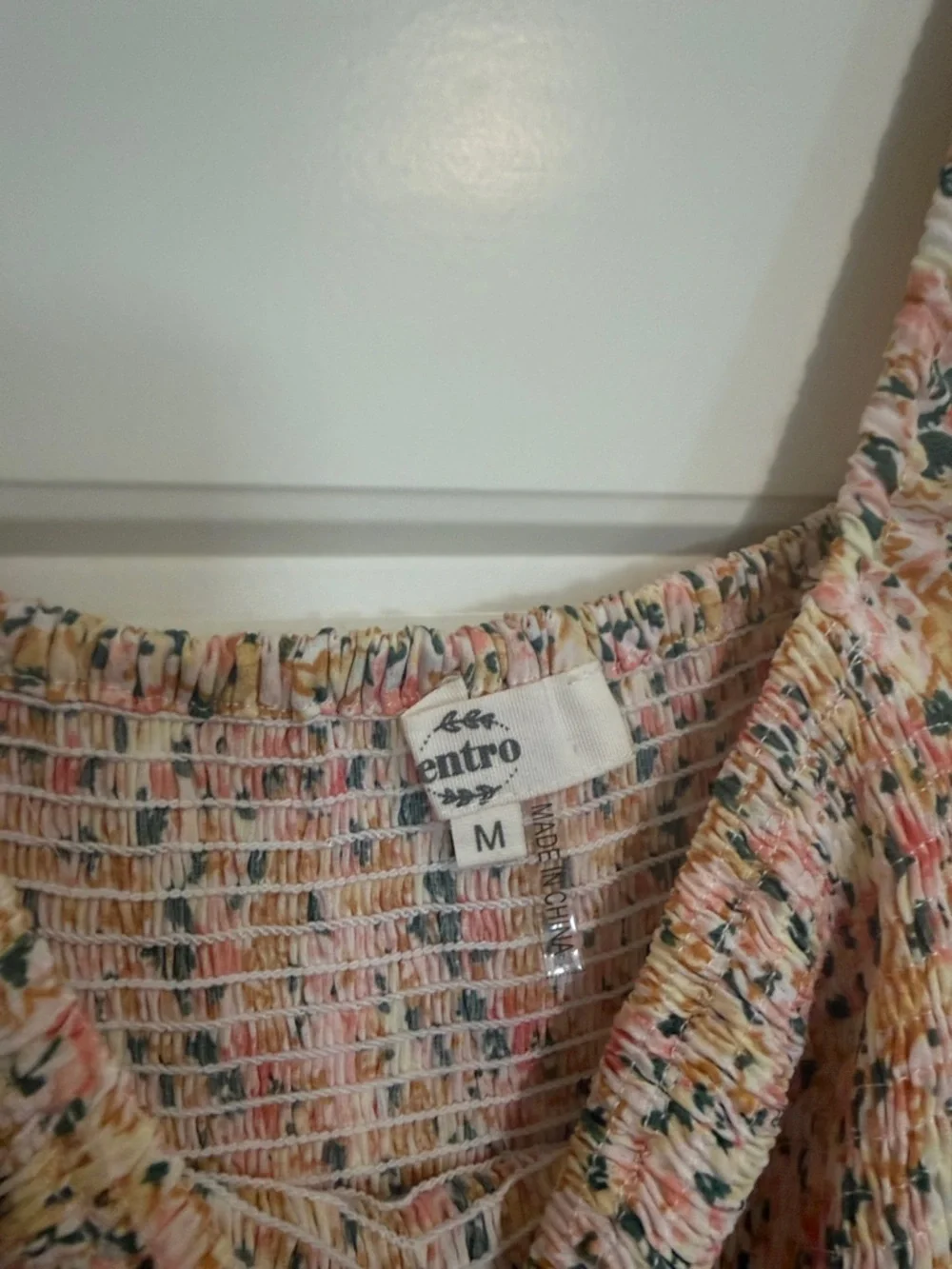 entro Pink Floral Tiered Maxi Dress - Picture 2 of 3